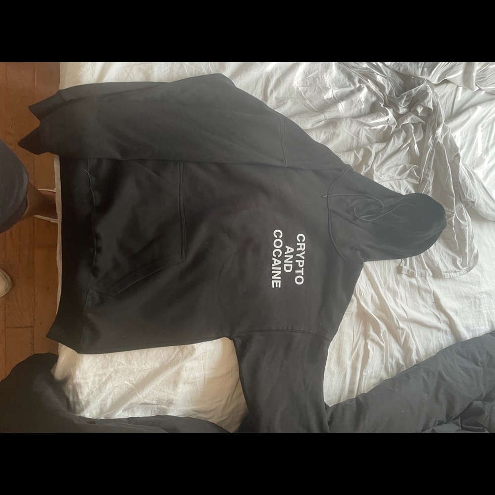 Assholes live forever “crypto & cocane” hoodie